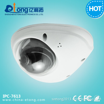Ceiling Mounted UFO Dome Consumer IP Network Camera 1.3MP
